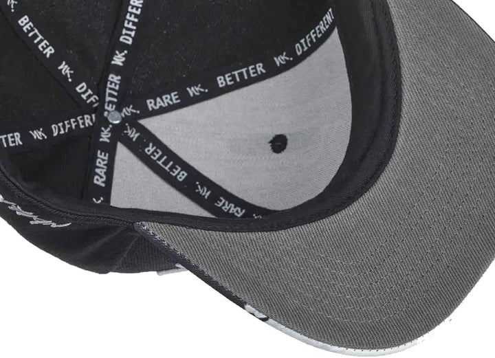 Nebelkind Snapback Cap Insane Child Schwarz Weiss Kappe 6-Panel One Size
