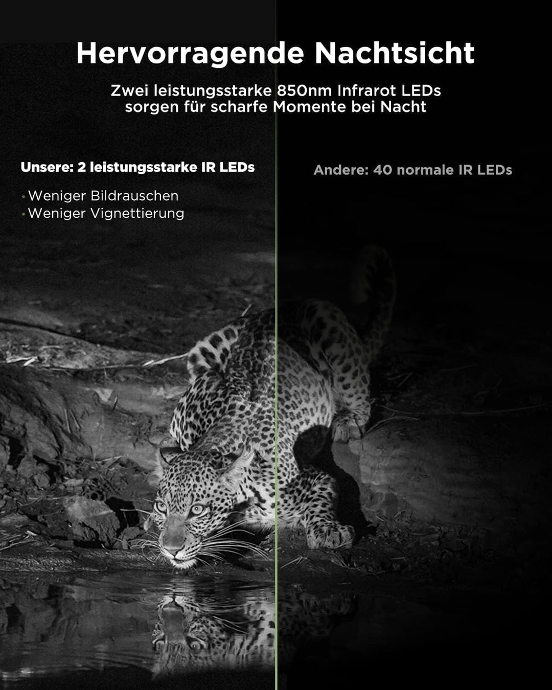 CEYOMUR Solar Wildkamera mit Handyübertragung App, 4K 68MP Wildkamera WLAN | Klare Nachtsicht, 120°