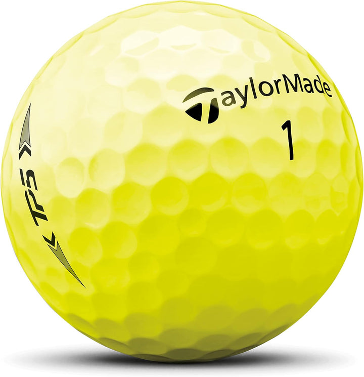 TaylorMade TP5 Golfbälle 2021 Gelb, Gelb