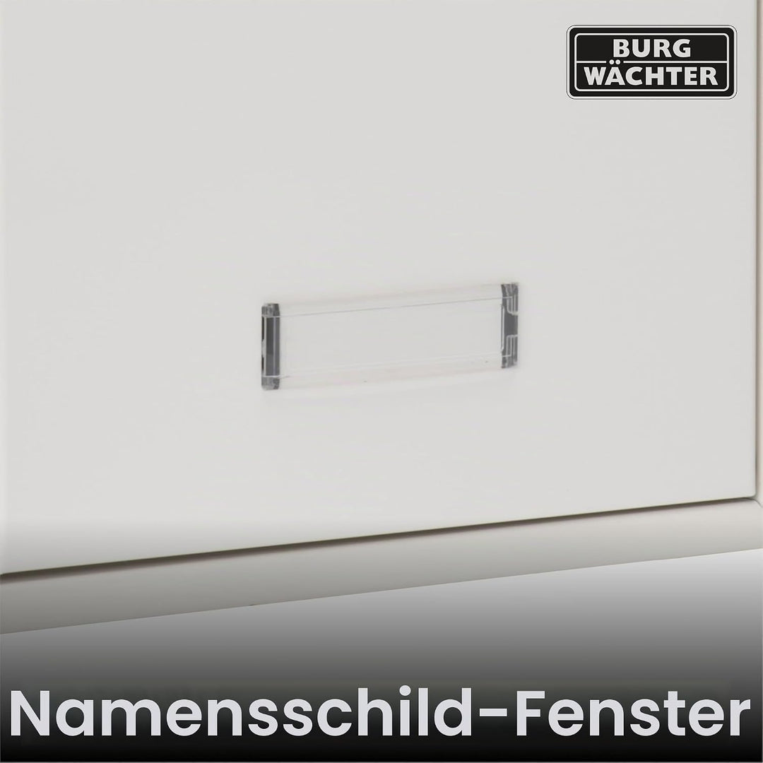 Sterling MB11BK MB11 Forth Briefkasten aus Stahl für hinten, weiss, 244 x 351 x 98mm 244 x 351 x 98m