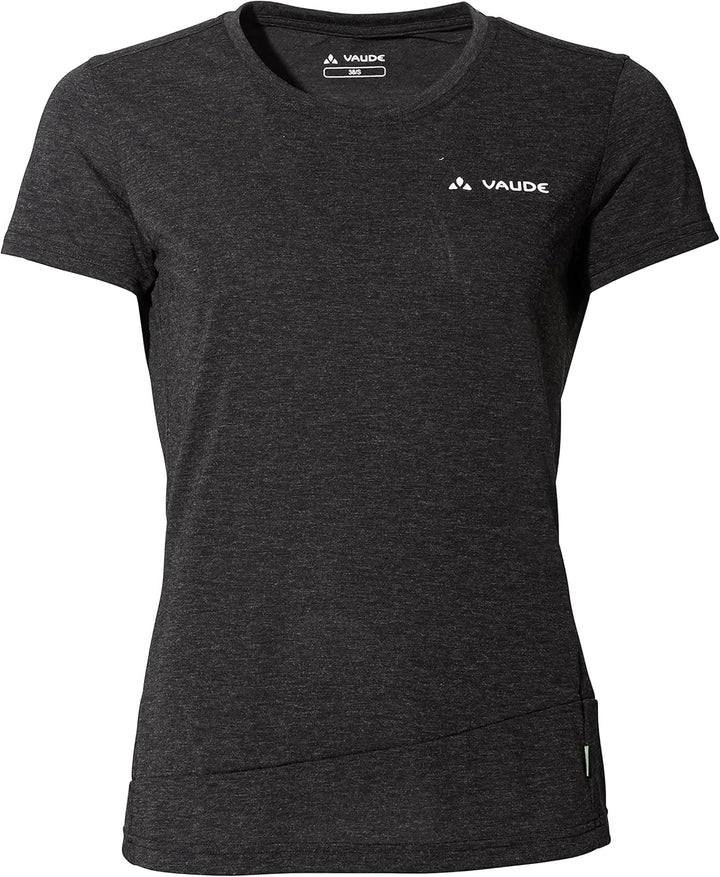 VAUDE Women's Sveit Shirt - T-Shirt Damen Black/Black 44, Black/Black 44
