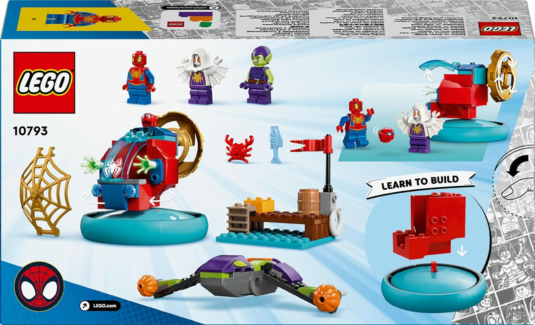 LEGO Marvel Spidey und Seine Super-Freunde Spidey vs. Green Goblin Spider-Man-Spielzeug mit Minifigu