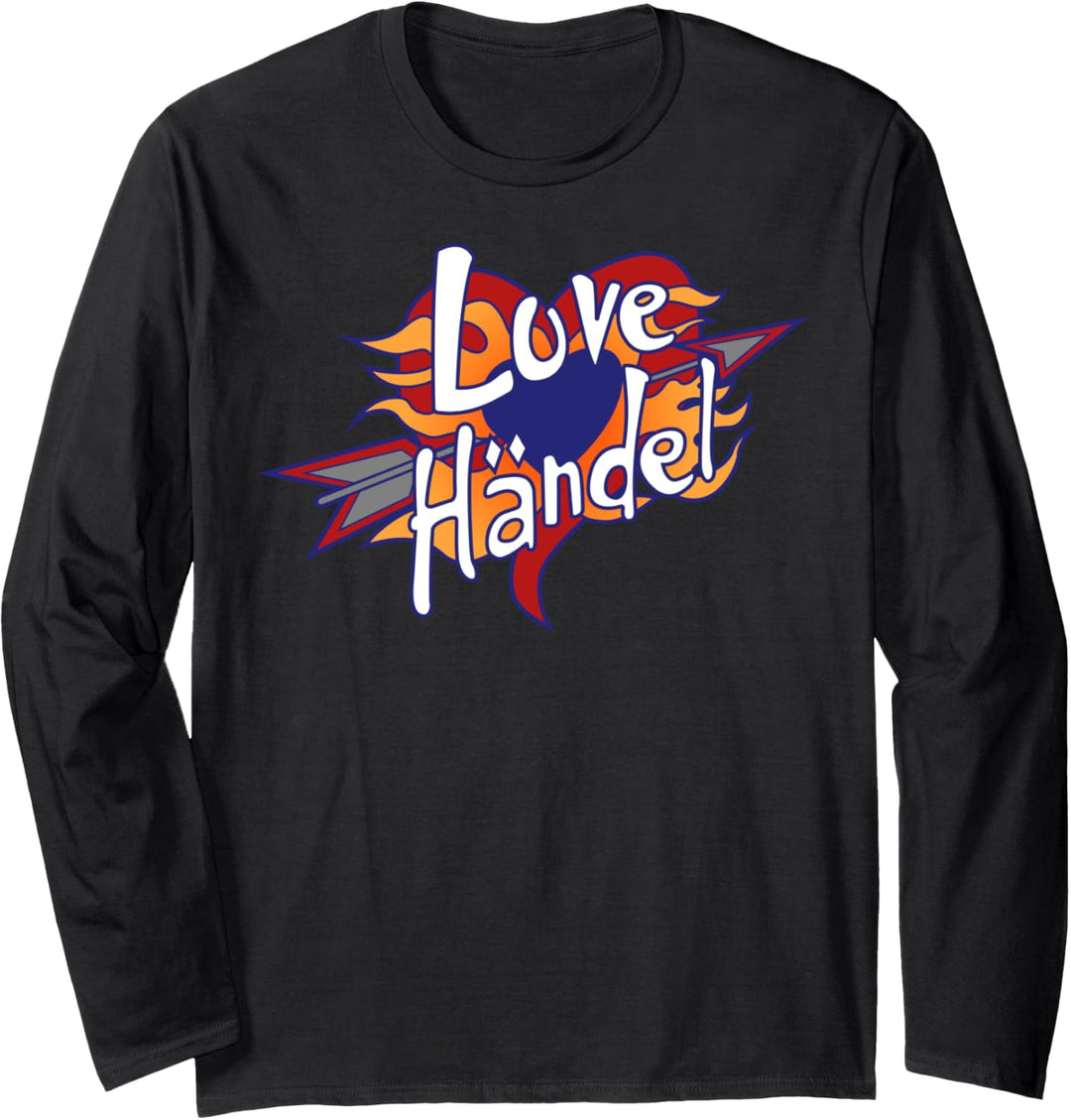 Disney Phineas And Ferb Love Handle Logo Langarmshirt