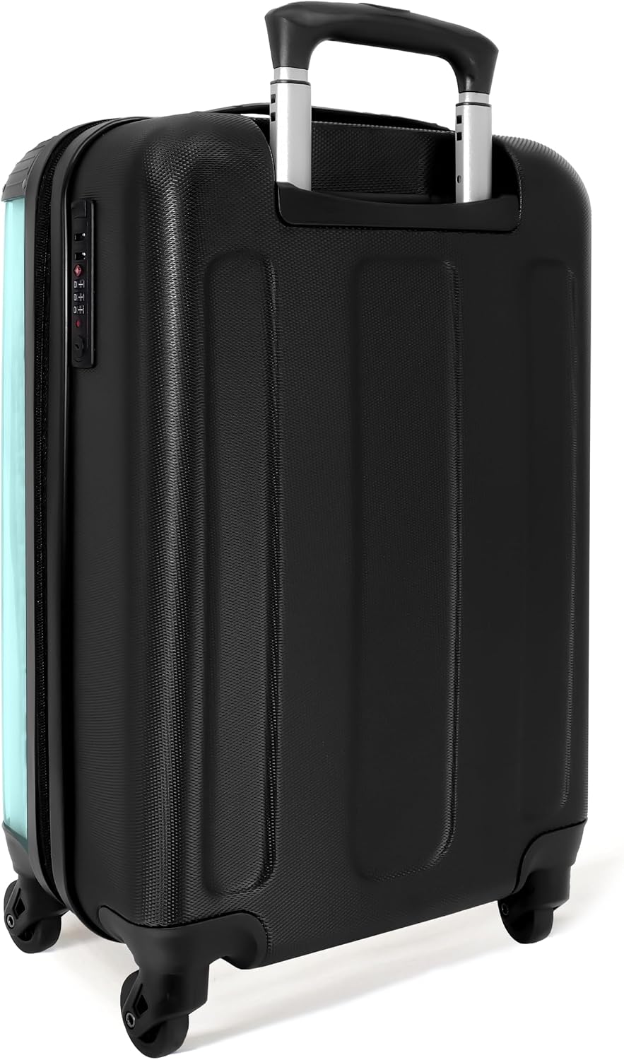 NoBoringSuitcases.com® Koffer Handgepäck Trolley Rollkoffer Kleine Reisekoffer mit 4 Rollen - Ente -