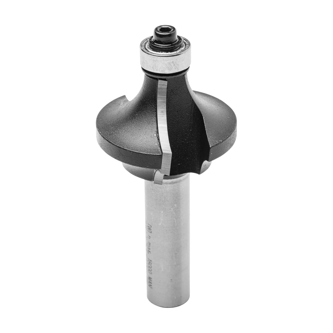 ENT 14580 Duo-Radienfräser HW, Schaft (S) 12 mm, Durchmesser (D) 38,1 mm, NL 25,4 mm, R1 6,35 mm, R2