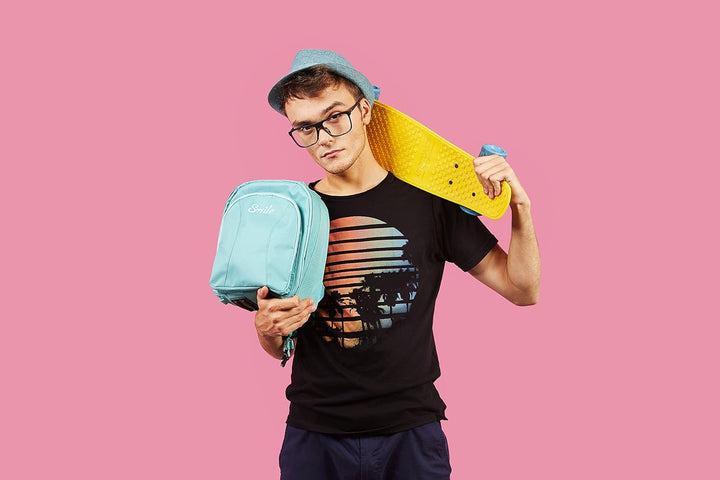 Smile Smart Backpack Turquoise Blau (Turquesa), Blau (Turquesa)