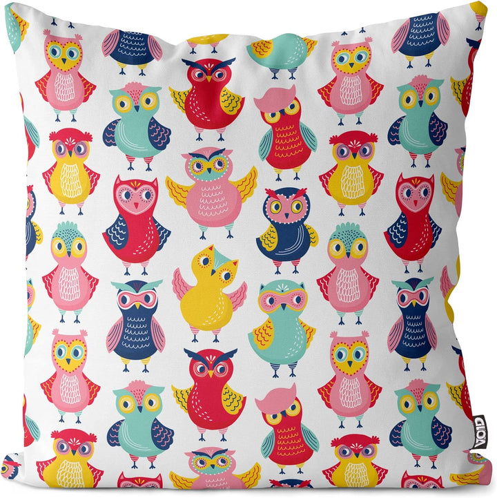 VOID Eulen Party Kissenbezug Kissenhülle Sofakissen Kissen Deko Outdoor-Kissen Dekokissen, Kissen Gr