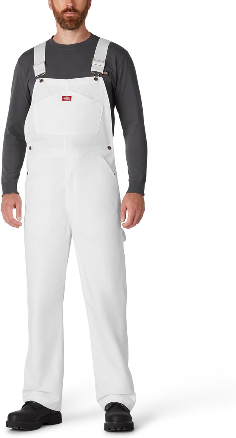 Dickies Maler-Lätzchen für Herren 44W / 32L Weiss, 44W / 32L Weiss