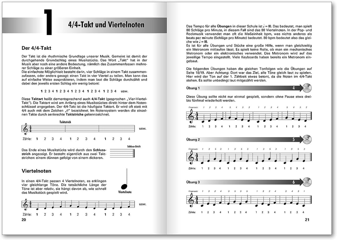 RockJam 61 Tastatur Klaviersatz 61 Schlüssel-Digital-Piano Keyboardbank Keyboardständer & Keyboard-S
