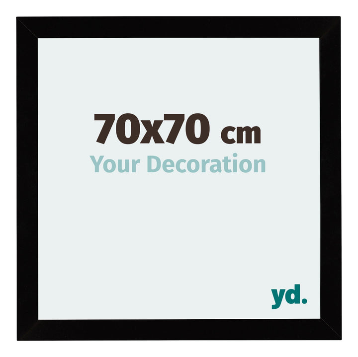 yd. Your Decoration - Bilderrahmen 70x70 cm - Bilderrahmen aus MDF mit Acrylglas - Antireflex - Ausg