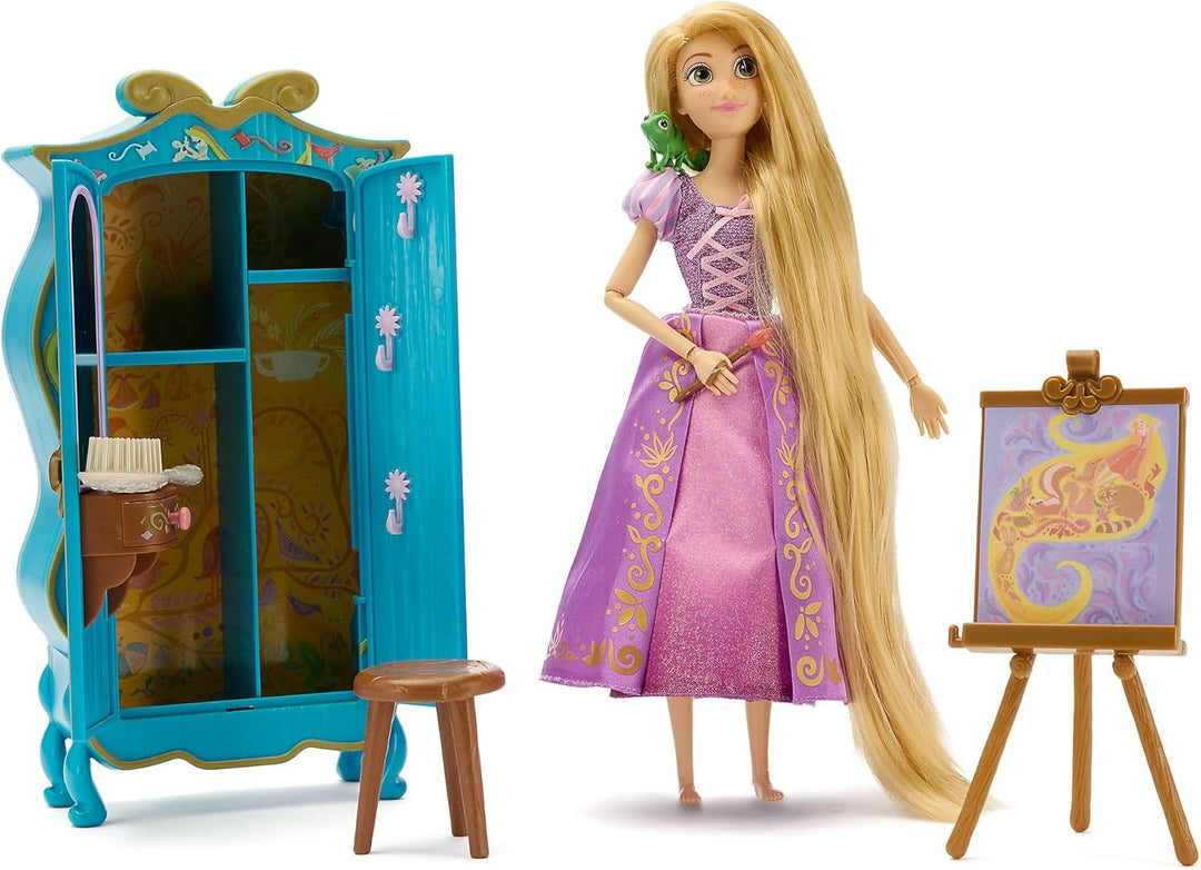Disney Store Official - Rapunzel - Neu verföhnt - Rapunzel - Kleiderschrank mit Schminktisch - Spiel