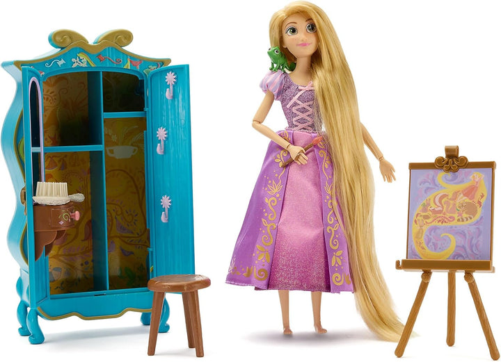 Disney Store Official - Rapunzel - Neu verföhnt - Rapunzel - Kleiderschrank mit Schminktisch - Spiel