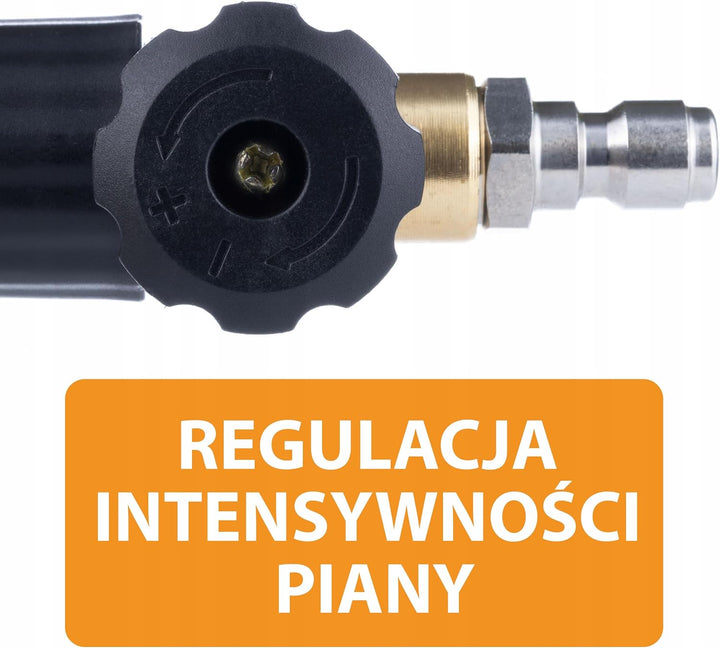 Rosfix Schaumlanze 1l 1/4" QC Set Kompatibel mit Kränzle D10 Light Line