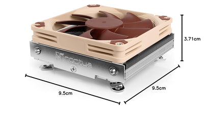 Noctua NH-L9i-17xx, Premium Low-Profile CPU-Kühler für Intel LGA1700 (Braun)