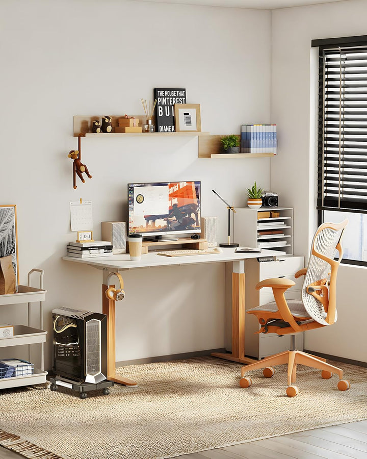 CPU Ständer für PC Computer Gehäusehalter, AkoaDa Abnehmbare Verstellbare Computer Desktop Ständer U