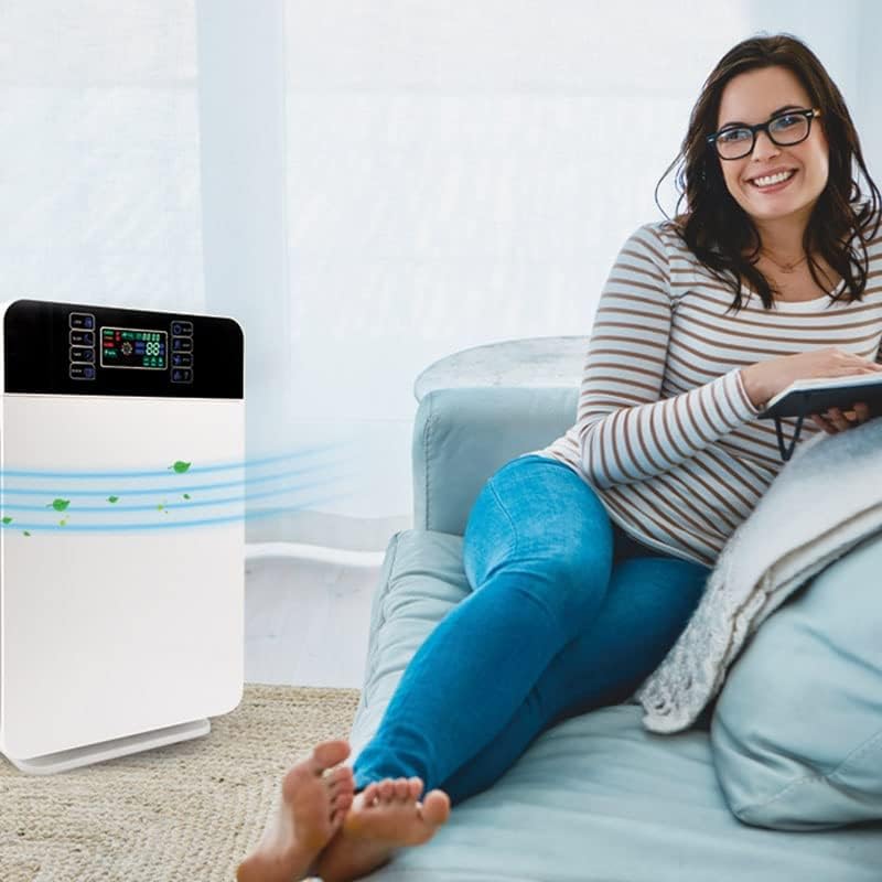Mediashop LIVINGTON AirPurifier | Luftreiniger bis zu 30m2 | 6-Filter-System | zuschaltbar: UV- und
