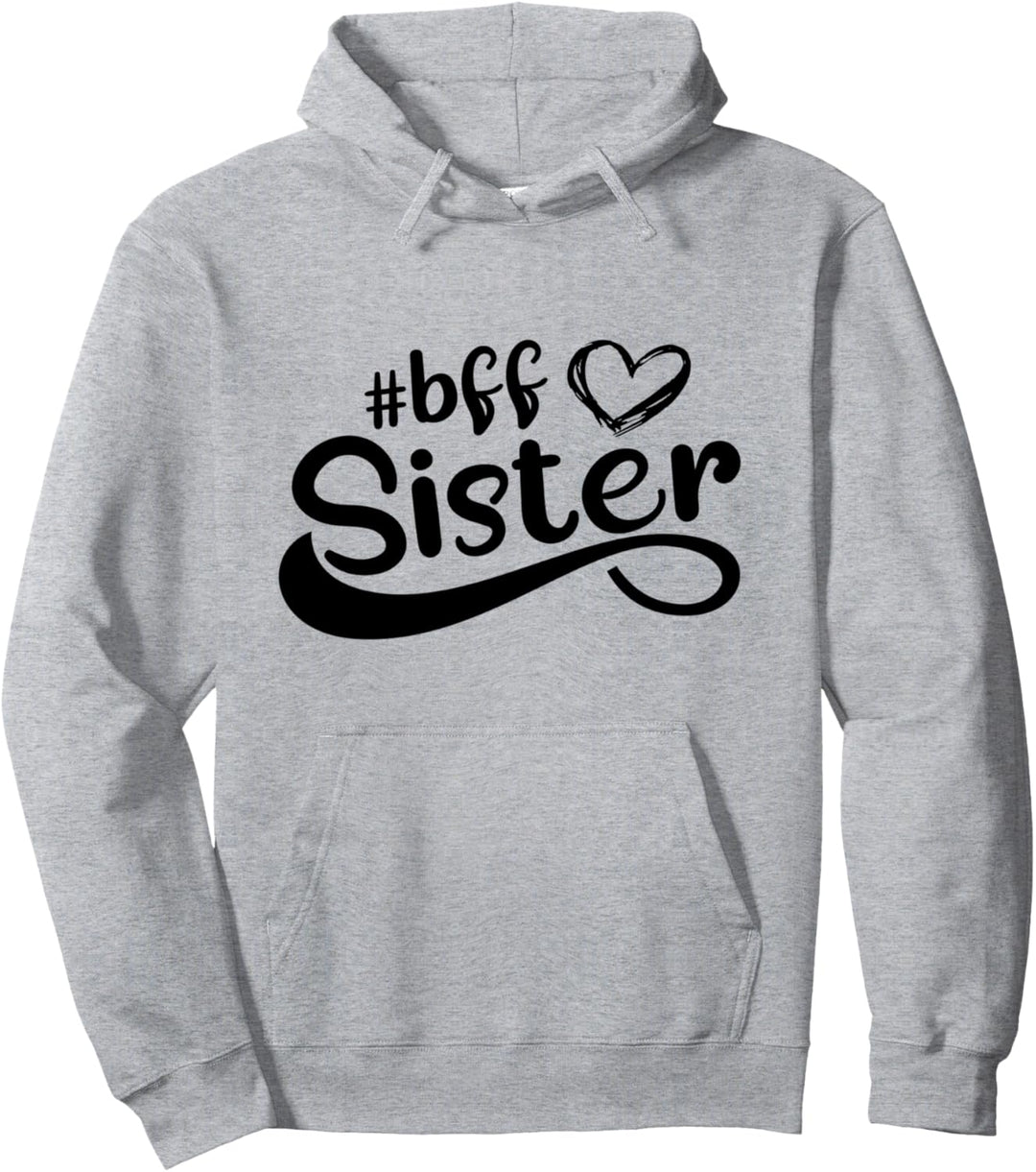 Beste Freundin Beste Schwester Freundinnen Bff Sister Pullover Hoodie