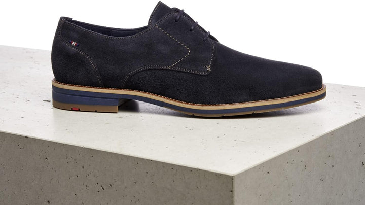 LLOYD Herren Schnürhalbschuhe Langston, Männer Businessschuhe 39 EU Ocean, 39 EU Ocean