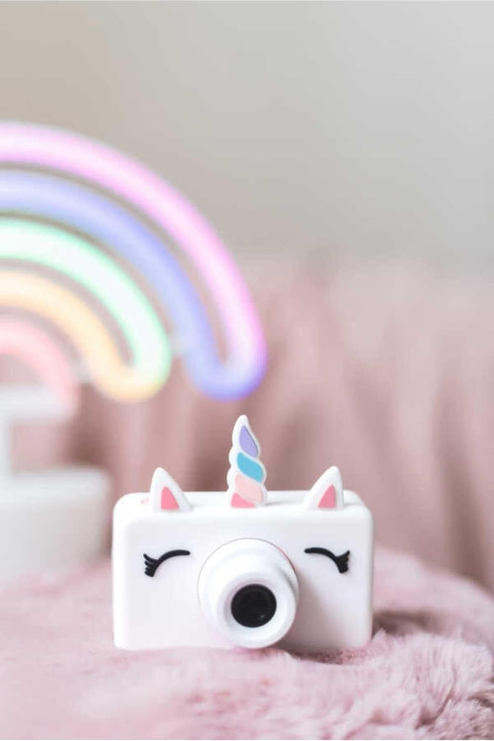 Einhorn-Kamera. THE ZOOFAMILY