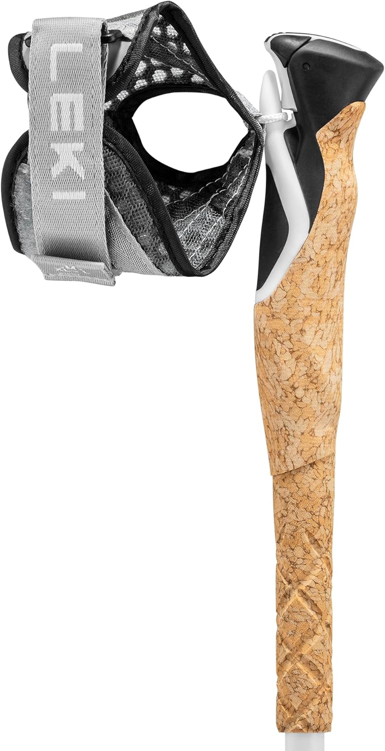 Leki Cross Trail FX Superlite Compa, White-ferra-Black