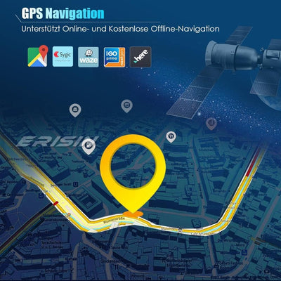8 Kern Android 12 4+64GB Autoradio Navi für FIAT Bravo GPS Navigation Wireless Carplay Android Auto