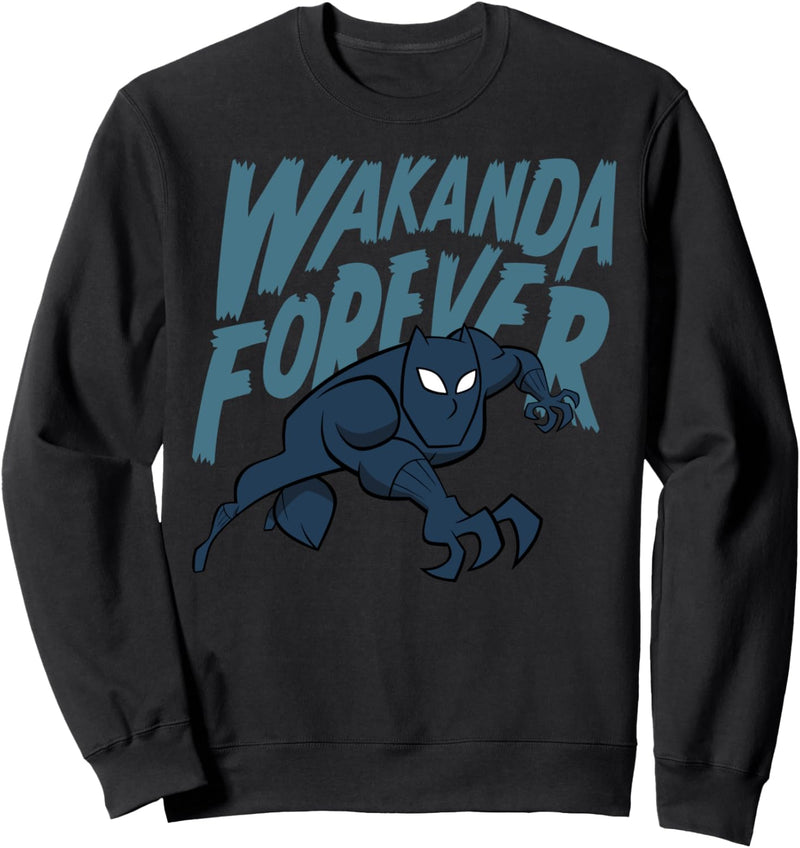 Marvel Black Panther Wakanda Forever Doodle Sweatshirt