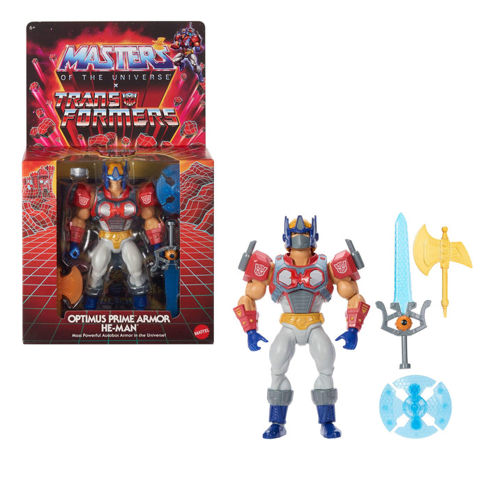 Masters of Universe Origins & Transformers Actionfiguren, ca. 14 cm grosse, bewegliche Collaboration
