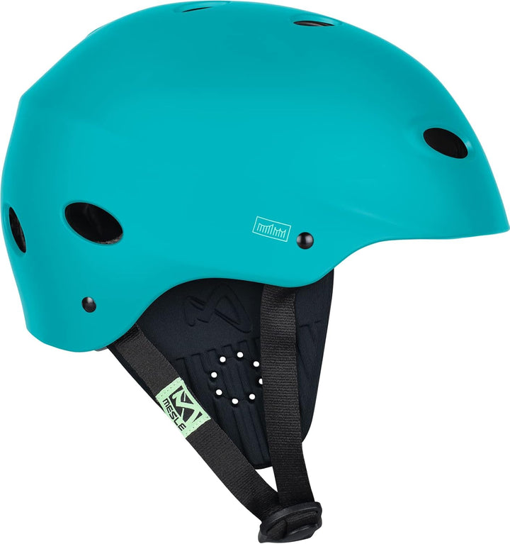 Mesle Wassersport Helm Ultuna, Wakeboard Helm Abnehmbarer Ohrenschutz, Kite Helm petrol S, petrol S