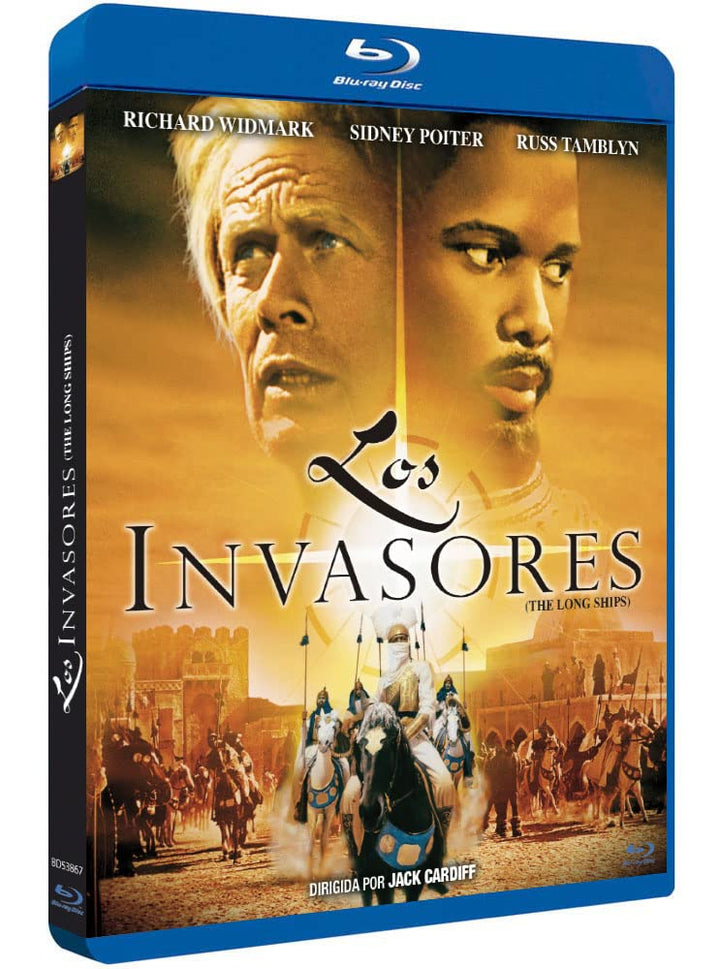 Les Drakkars 1963 / The Long Ships/Raubzug der Wikinger/Le lunghe navi/Los Invasores Blu-ray EU-Impo