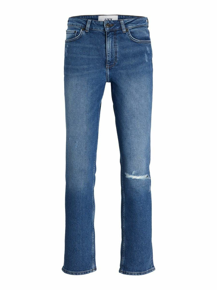 Jack & Jones Women's Jeans 28W / 34L Medium Blue Denim, 28W / 34L Medium Blue Denim