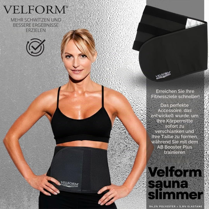 Ab Booster Plus + Sauna Slimmer, Trainingsgerät, komplettes Trainingsgerät, multifunktionales Aerobi