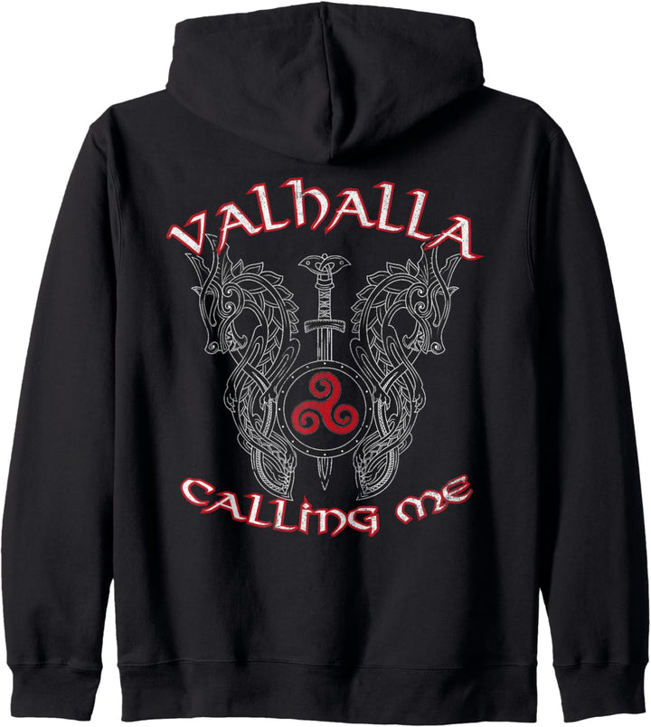 Valhalla Calling Me Vikings Kapuzenjacke