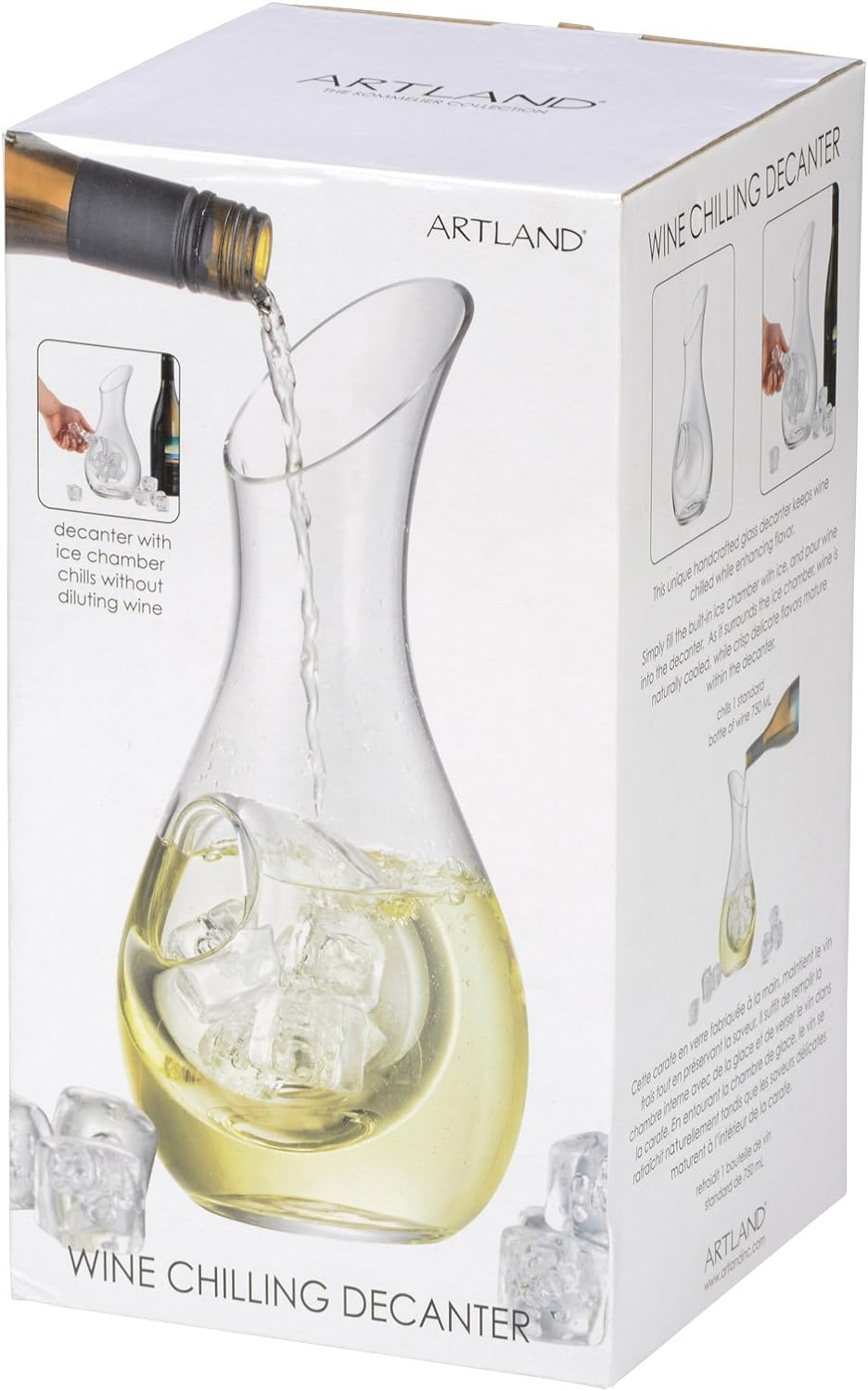 KitchenCentre Sommelier Weisswein Kühlkaraffe, Kühlkaraffe