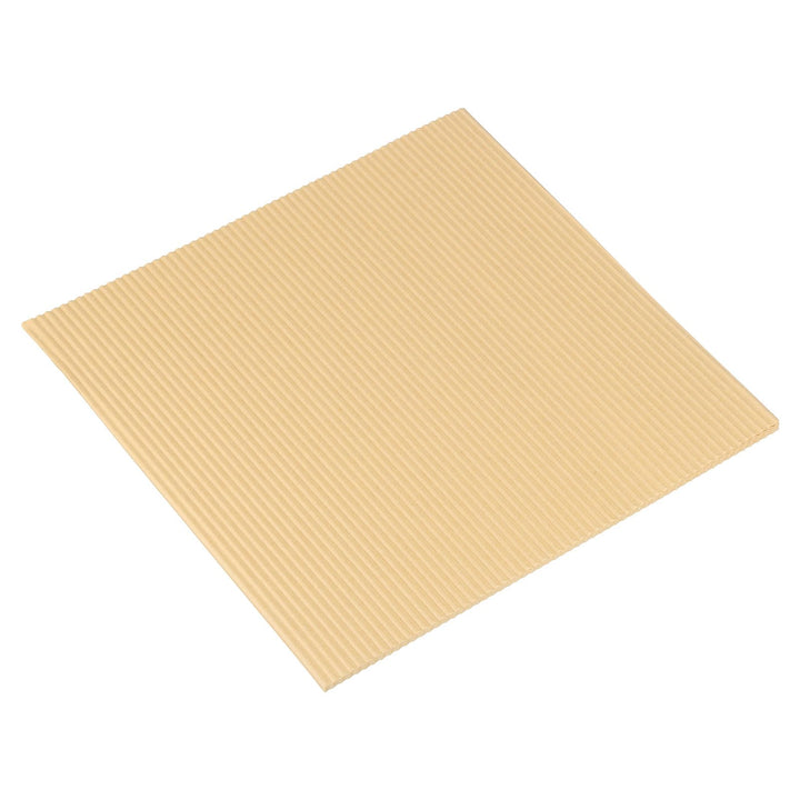 QUARKZMAN Pizza-Ölbeständiges Papier, 100 Stück 10"X10" - Einlagige gewellte Pizza-Unterlage aus Pap