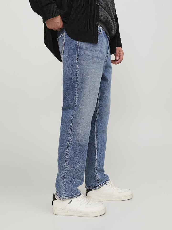 JACK & JONES Male Tapered Fit Jeans JJIMIKE JJORIGINAL CB 231 BF Tapered Fit Jeans 29W / 32L Blue De