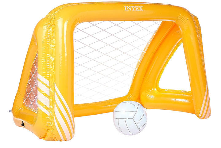 Intex Fun Goals Game - Aufblasbares Wasserballspiel - Wasserballnetz - 140 x 89 x 81 cm & Wasserspie