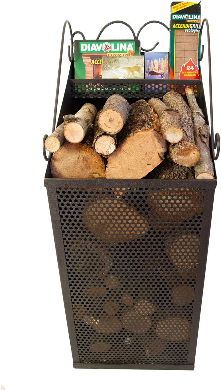 TROLLEY FÜR HOLZ UND PELLETS CRUCCOLINI