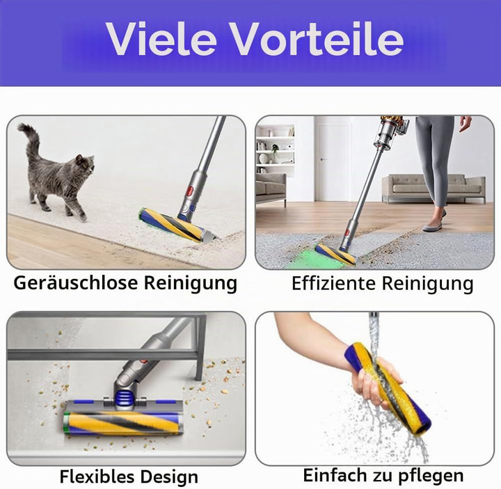 V12 Slim Elektrische Bürste Für Dyson V12 Detect Slim/Digital Slim LED-Leuchten Ersatzteile,Elektris