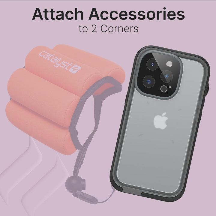 Catalyst Waterproof Total Protection Case für iPhone 14 Pro Max, 5-mal wasserdichter, reaktionsschne