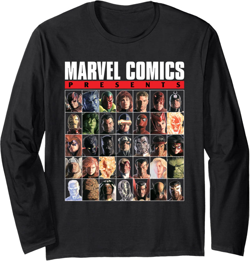 Marvel Comics Presents The Timeless Collection Super Heroes Langarmshirt