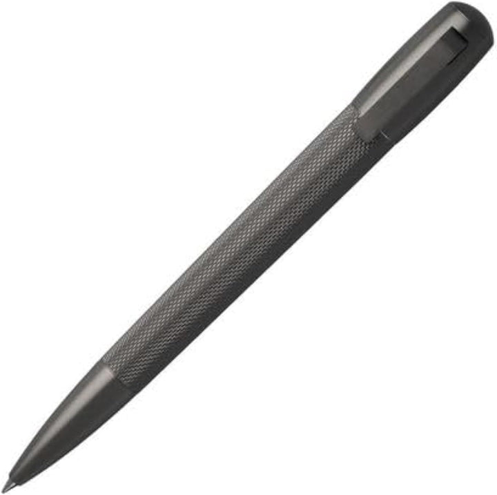 Hugo Boss HSY6034 Kugelschreiber Pure Matte Dark Chrome, 1 Stück (1er Pack) Kugelschreiber Dunkel Ch