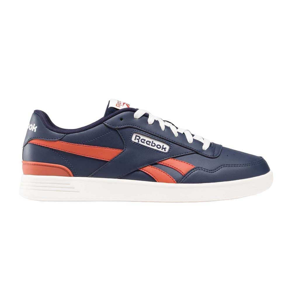 Reebok Unisex Court Advance ClipSneaker 39 EU Navy Brickred Chalk, 39 EU Navy Brickred Chalk
