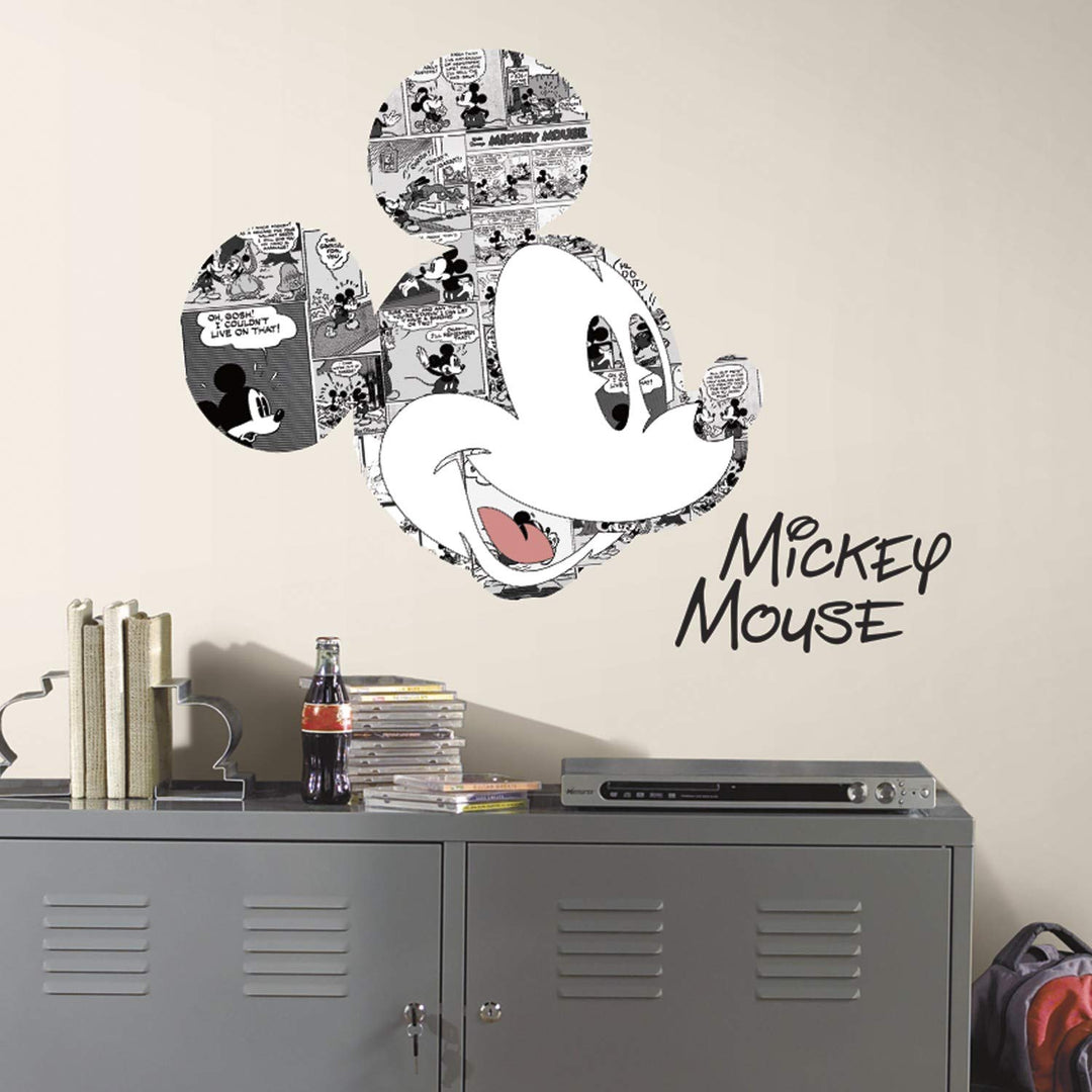 Riesiges Deko, selbstklebend, wiederverwendbar, Disney Mickey Mouse Comic und Grafik