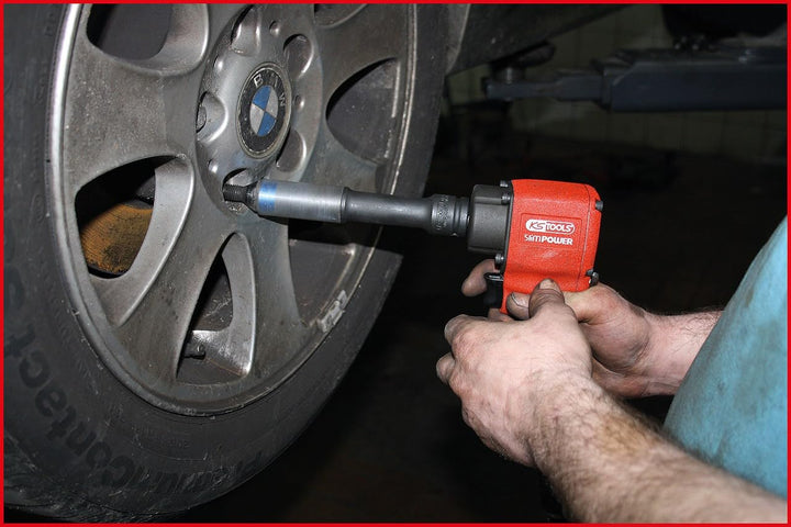 KS Tools 515.0617 SlimPOWER Alu-Felgen Kraft-Stecknuss, extra lang, 17 mm