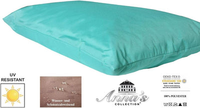 JACK 4X Outdoor Lounge Kissen 30x50cm viele Farben Dekokissen inkl. Füllung Wasserfest Sitzkissen Ga