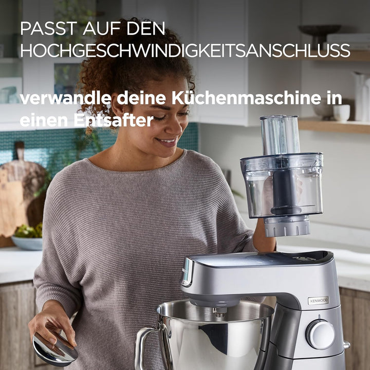 Kenwood KAH647PL Multi-Zerkleinerer (grob und fein, schneiden, raspeln, reiben, Küchenmaschinen-Zube
