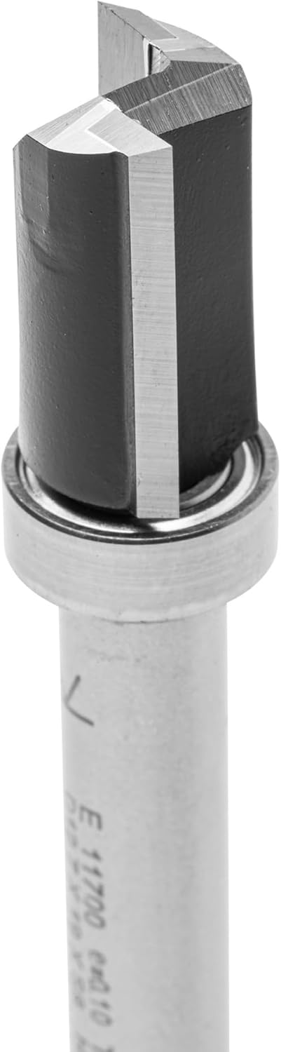 ENT 11700 Bündigfräser HW für Milescraft Zinkenschablone, Durchmesser (D) 12,7 mm, NL 19 mm, S 8 mm,