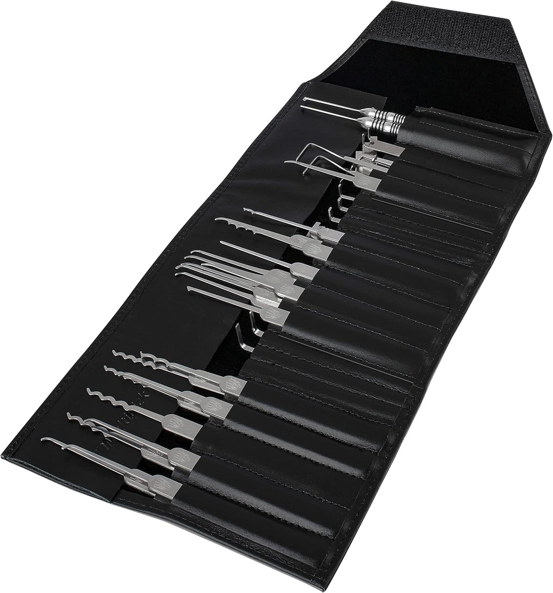 MULTIPICK ELITE 39 Profi Dietrich Set - [39 Teile | 0,4 + 0,6 mm] Made in Germany - Lockpick Tool, S