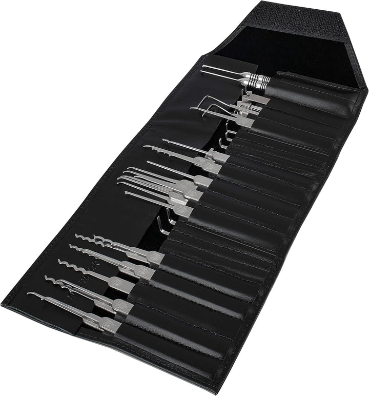 MULTIPICK ELITE 39 Profi Dietrich Set - [39 Teile | 0,4 + 0,6 mm] Made in Germany - Lockpick Tool, S