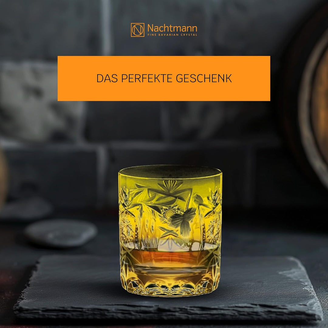 Spiegelau & Nachtmann Whiskeyglas, Glas, Bernstein, 9 cm, Bernstein